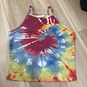 Nylon apparel- medium tie dye tank top